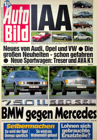 Deckblatt Auto Bild (36/1987)